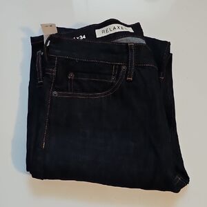 GAP Men's Relaxed Fit Dark Jeans